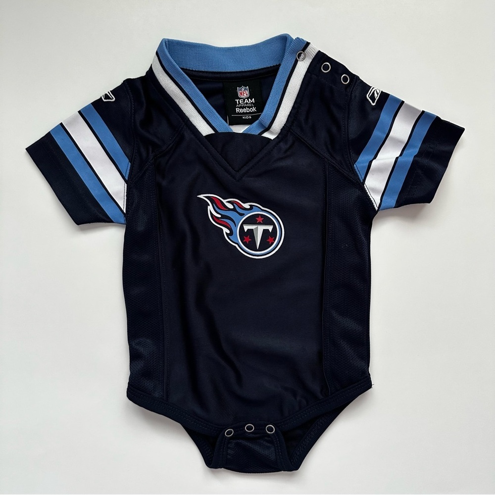 NFL Tennessee Titans Baby Short Sleeve One Piece Size 12 Months